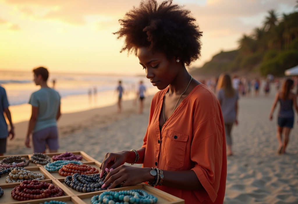 Bracelet en pierres naturelles : tendances mode 2024