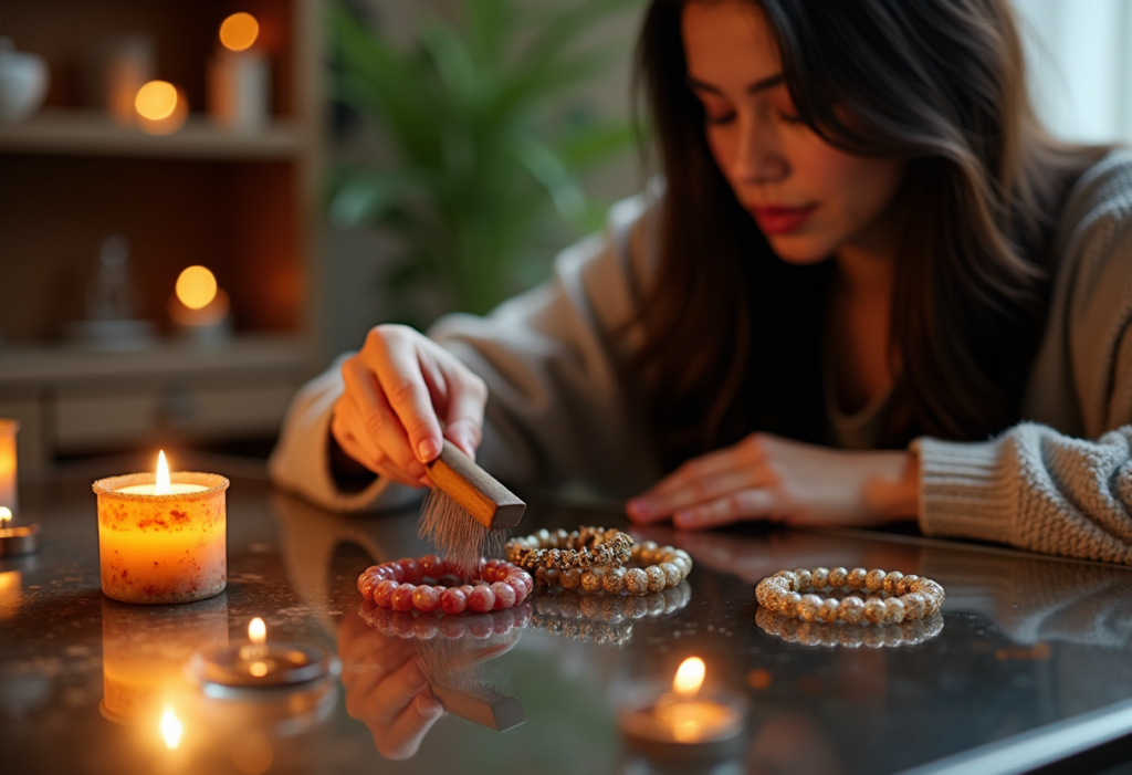 Bracelet en pierres naturelles : tendances mode 2024